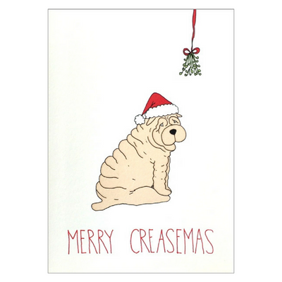Vevoke Christmas Card | Merry Creasemas | Peticular