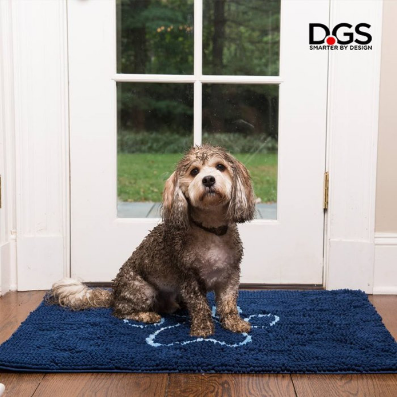 Dog Gone Smart Dirty Dog Doormat Misty Grey Medium