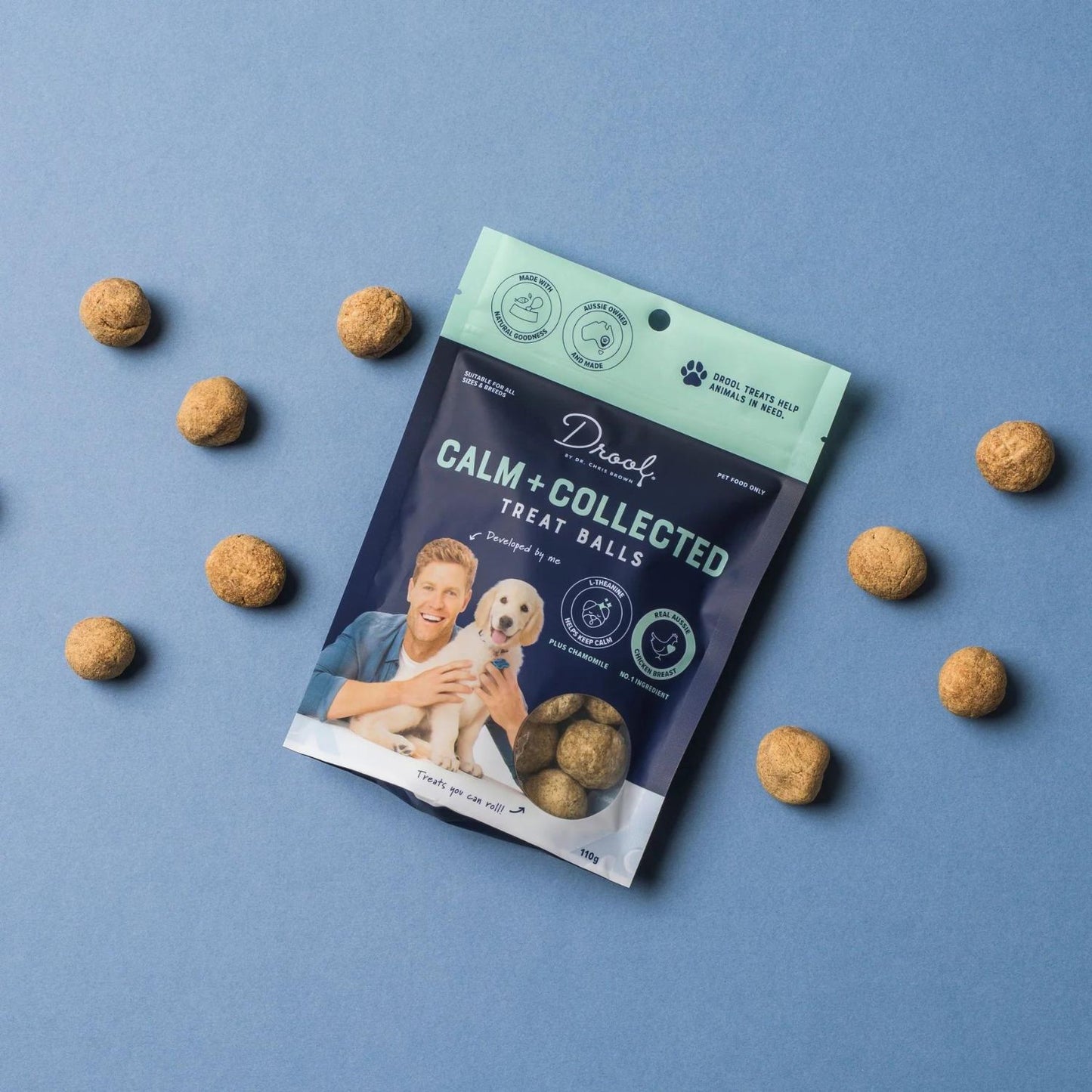 Calm + Collected Dog Treat Balls