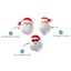 Ho Ho Homie Santa Mini Dog Toys