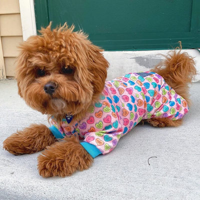 Candy Hearts Onesie Pyjamas