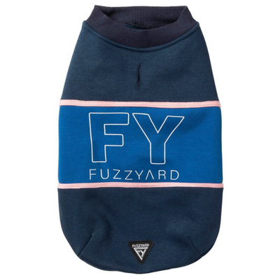 FY Track Sweater | Navy + Blue