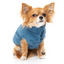 Mosman Puffer Dog Jacket | Washed Blue
