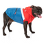 The Seattle Dog Raincoat | Red + Blue