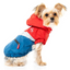 The Seattle Dog Raincoat | Red + Blue