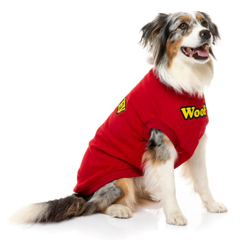 The Woof Sweater | Red