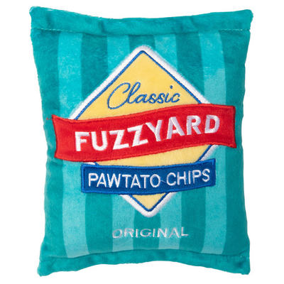 FuzzYard Pawtato Chips Plush Dog Toy | Peticular