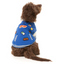 The Letterman Dog Jacket | Blue