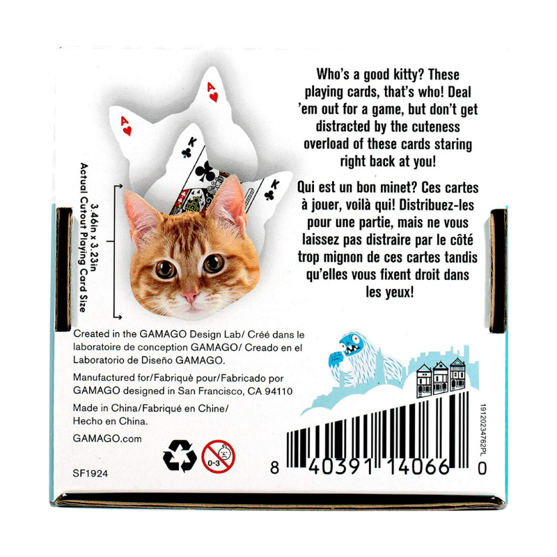 Kitten Playing Cards