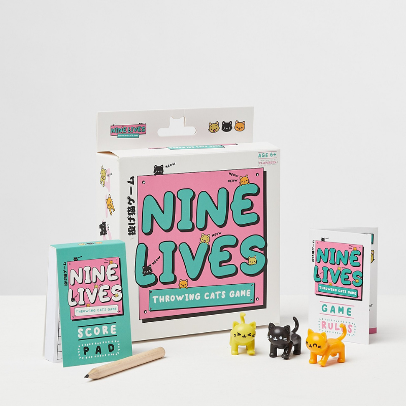 Nine Lives Throwing Cats Game