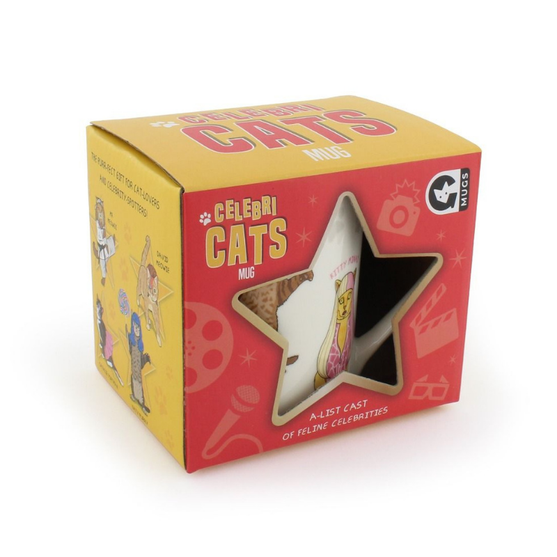 Curated Celebri Cats Mug | Peticular