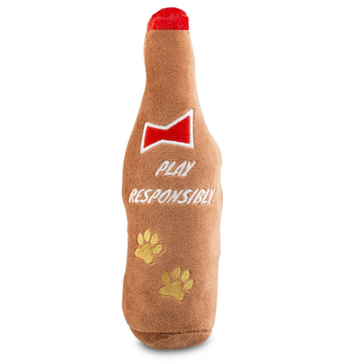 Plush Dog Toy | Barkweiser Beer