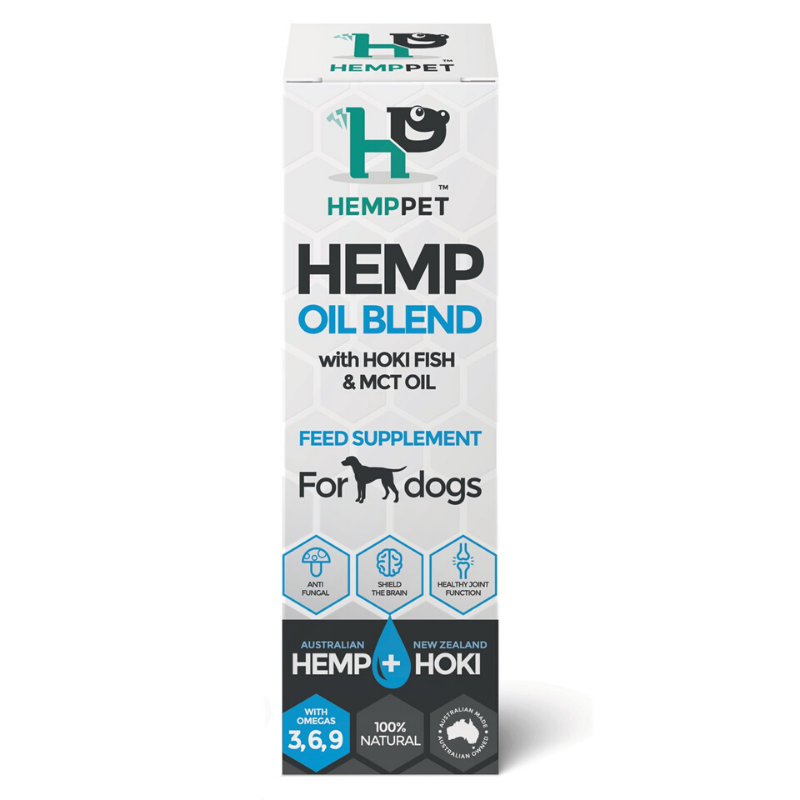 HempPet Hemp Oil Blend With Hoki Fish & MCT Oil For Dogs | Peticular