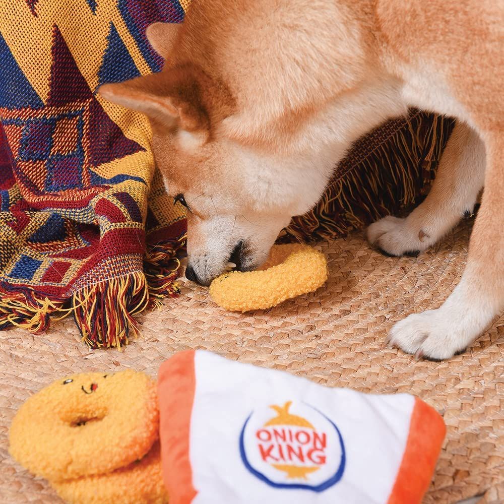 Food Party | Onion Rings Dog Toy