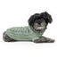 French Knit Dog Jumper | Eucalyptus