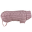 French Knit Dog Jumper | Rose Pink