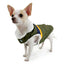 Lightning Bolt Waterproof Dog Coat | Olive
