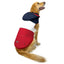 Mt Buller Waterproof Dog Coat | Navy + Red