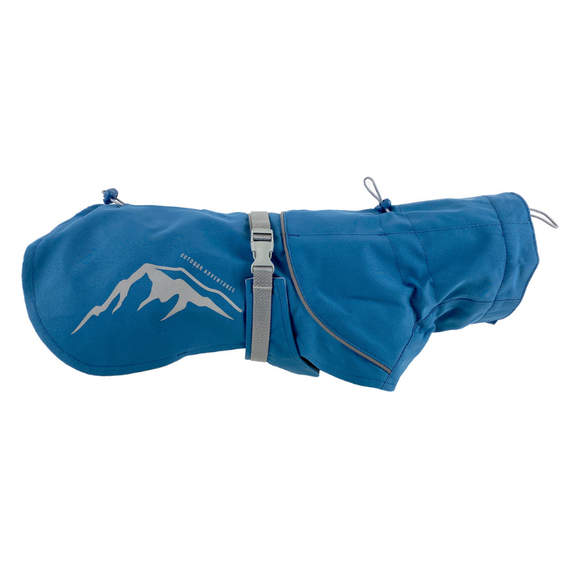 Peak Dog Raincoat | Fjord Blue