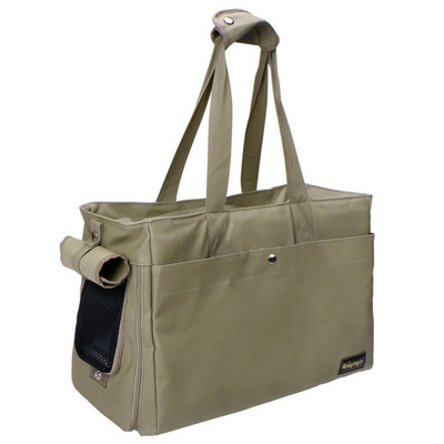 Ibiyaya Canvas Pet Tote Bag | Army Green | Peticular