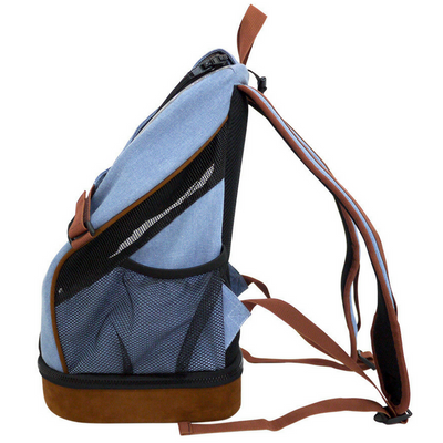 Ibiyaya Lightweight Pet Backpack | Denim | Peticular