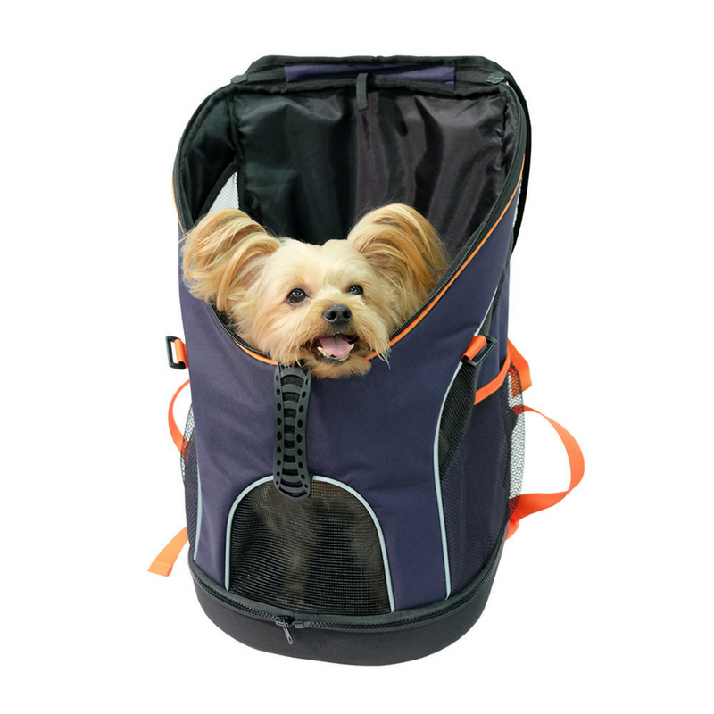 Ultralight Pet Backpack Navy Peticular