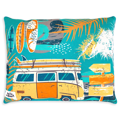 Indie Boho Cushion Pet Bed | Byron Surf | Peticular