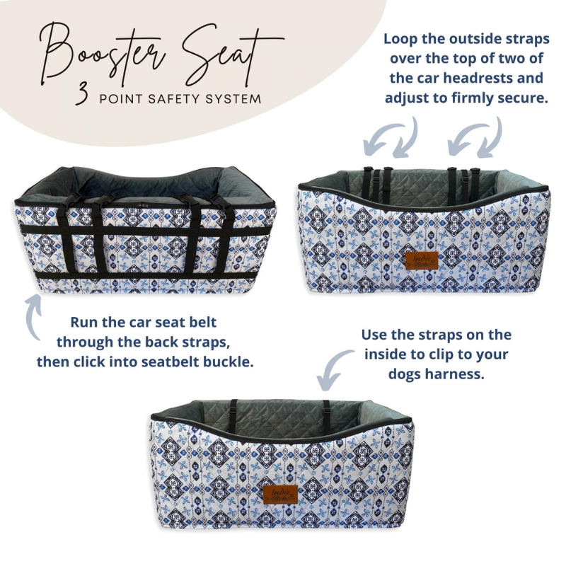 Car Pet Booster Double Seat | Byron Surf