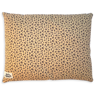 Indie Boho Cushion Pet Bed | Leopard Luxe | Peticular