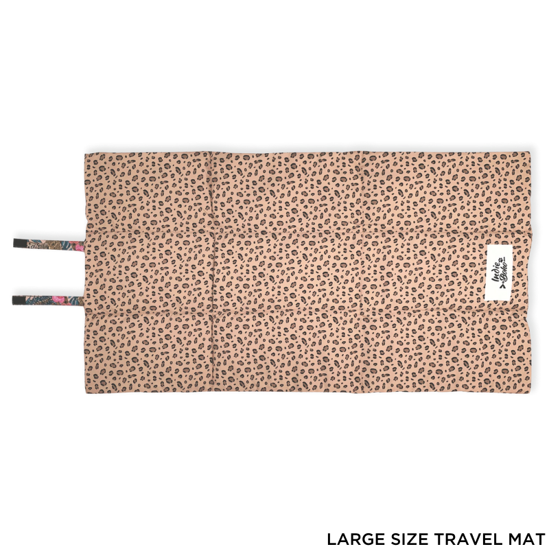Indie Boho Pet Travel Mat | Leopard Luxe | Peticular