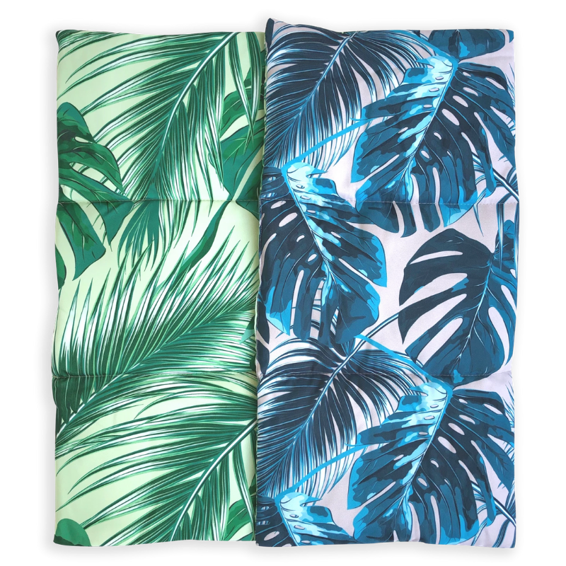 Indie Boho Pet Travel Mat | Tropical Leaves | Peticular