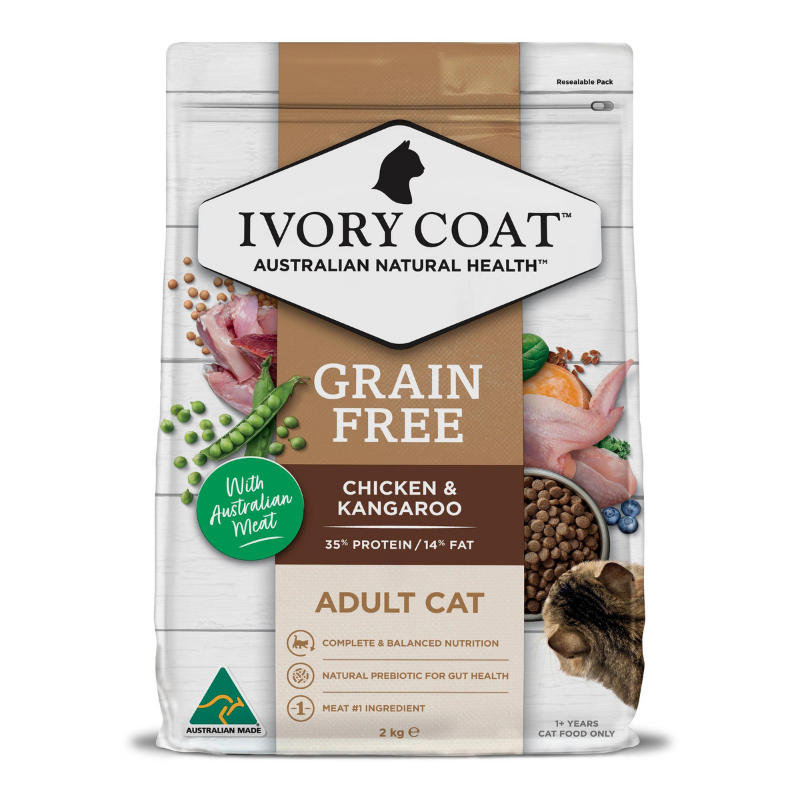 Grain Free Adult Cat Food | Chicken & Kangaroo