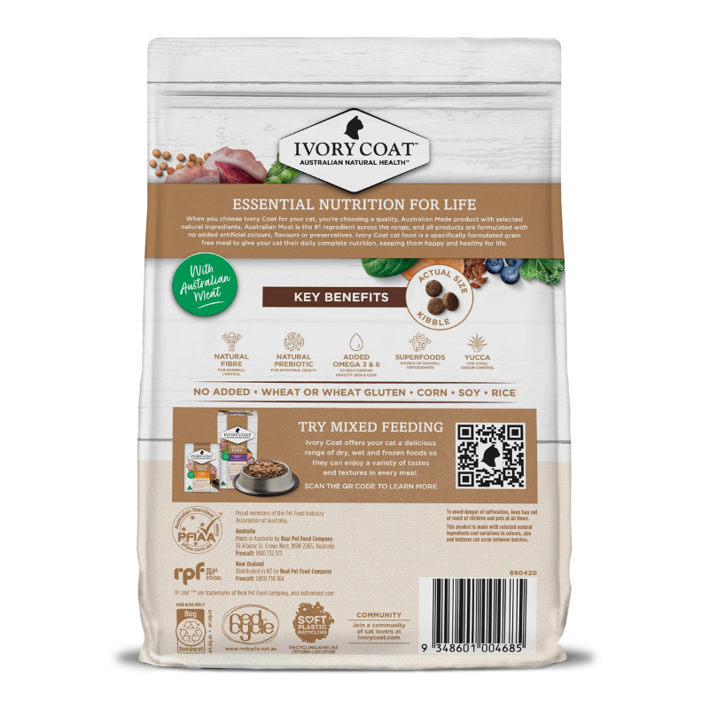 Grain Free Adult Cat Food | Chicken & Kangaroo