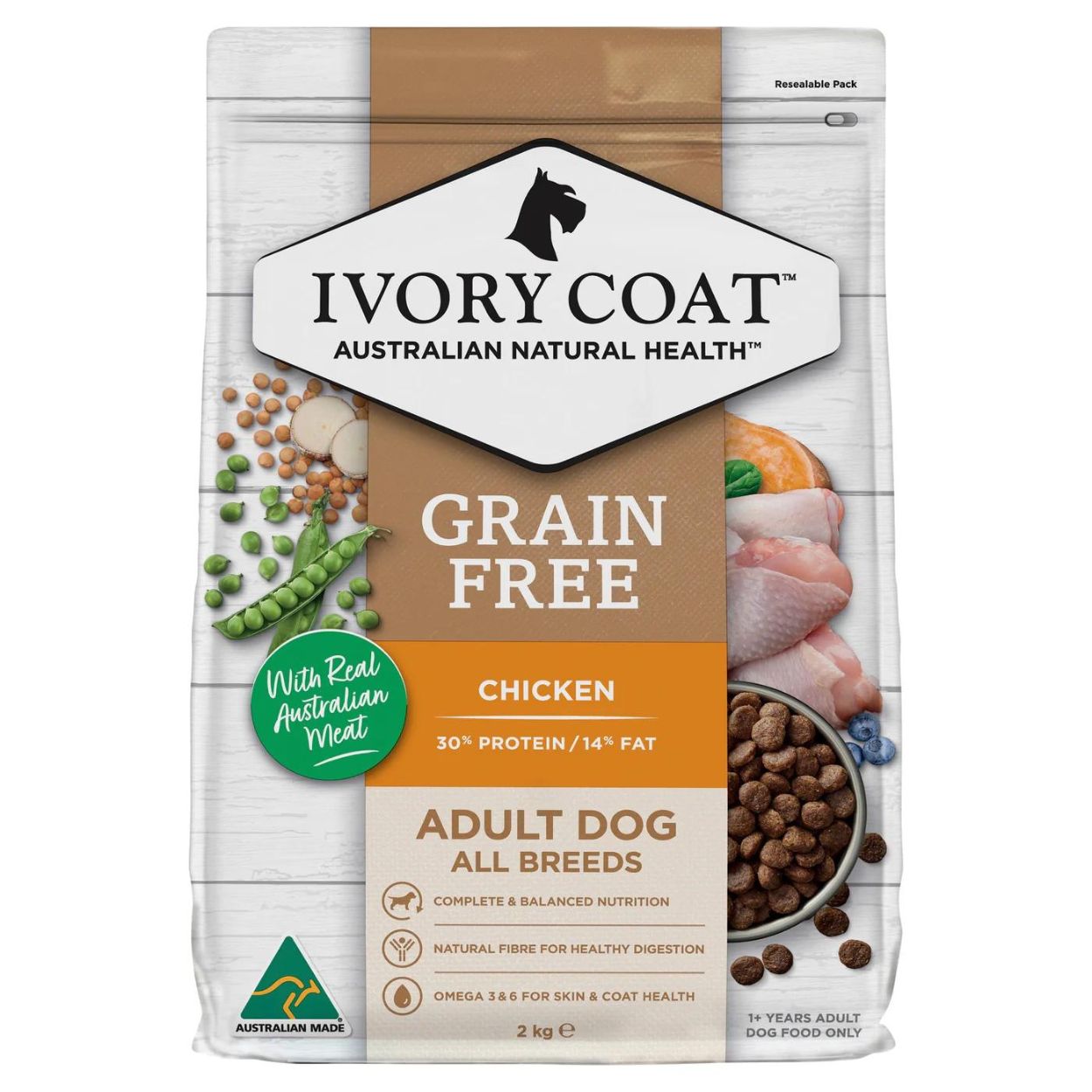 Grain Free Adult Dog Food | Chicken - Peticular