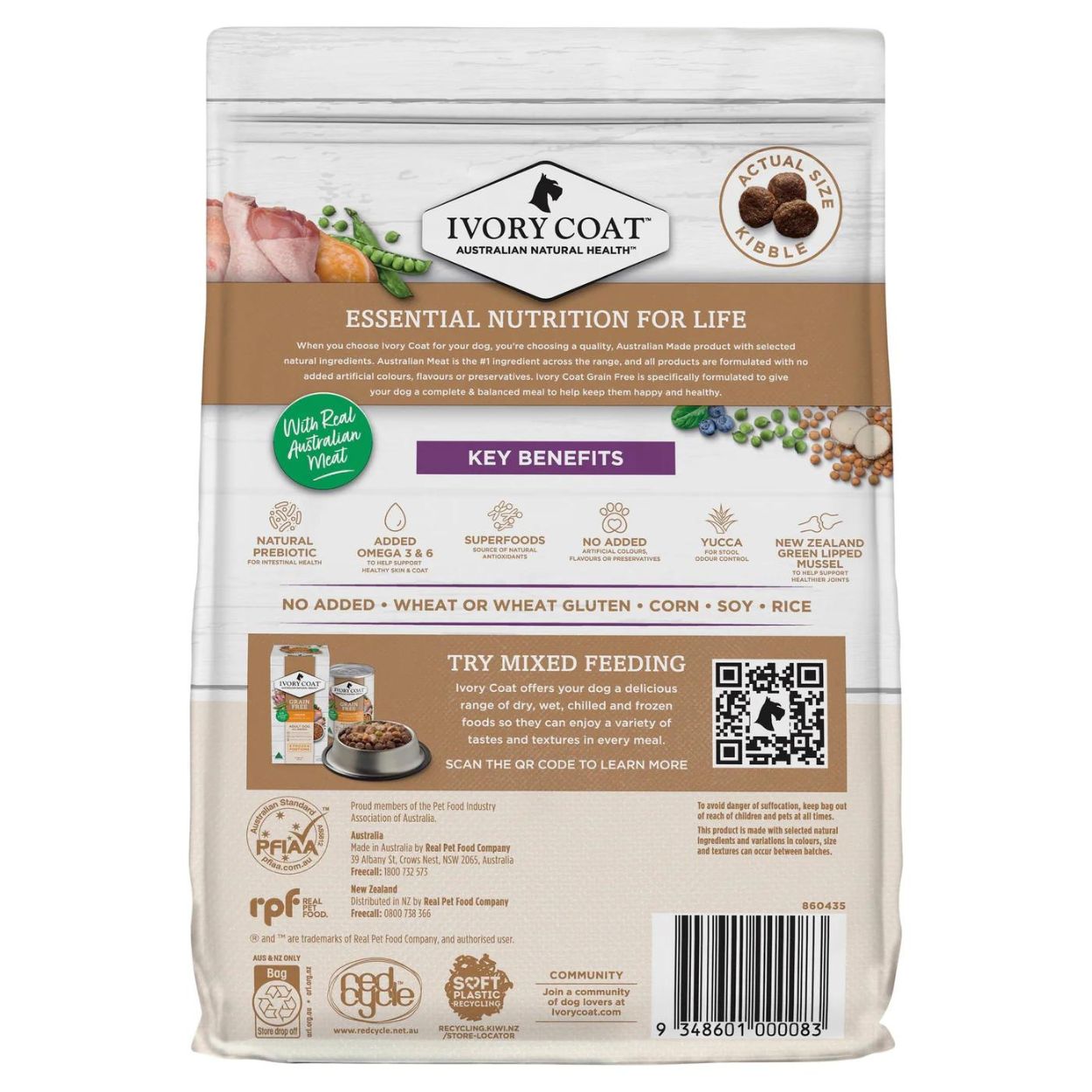 Grain Free Mature Dog Food | Turkey - Peticular