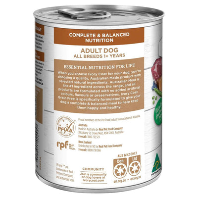 Adult Dog Wet Food | Grain Free Lamb & Kangaroo Stew - Peticular