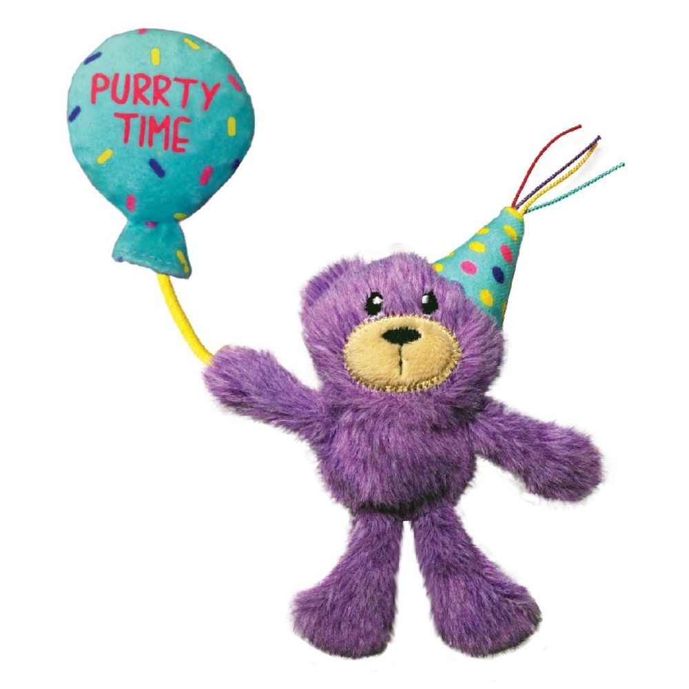 Birthday Teddy Catnip Toy