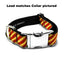 Red/Yellow Gold Stripe Dog Lead - Peticular