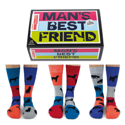 United Oddsocks Man's Best Friend Men's Socks | Peticular