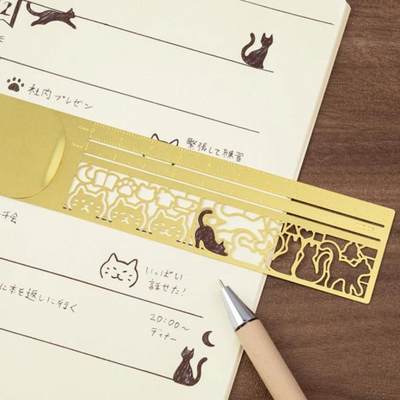 Clip Stencil Ruler | Cat