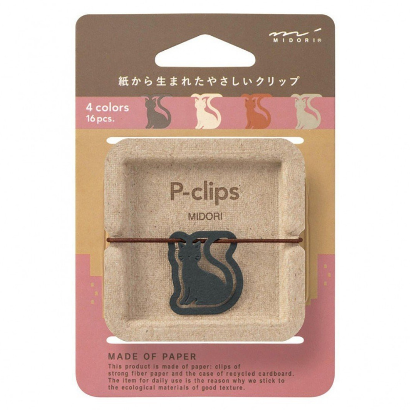 P-Clips Paper Clips | Cat