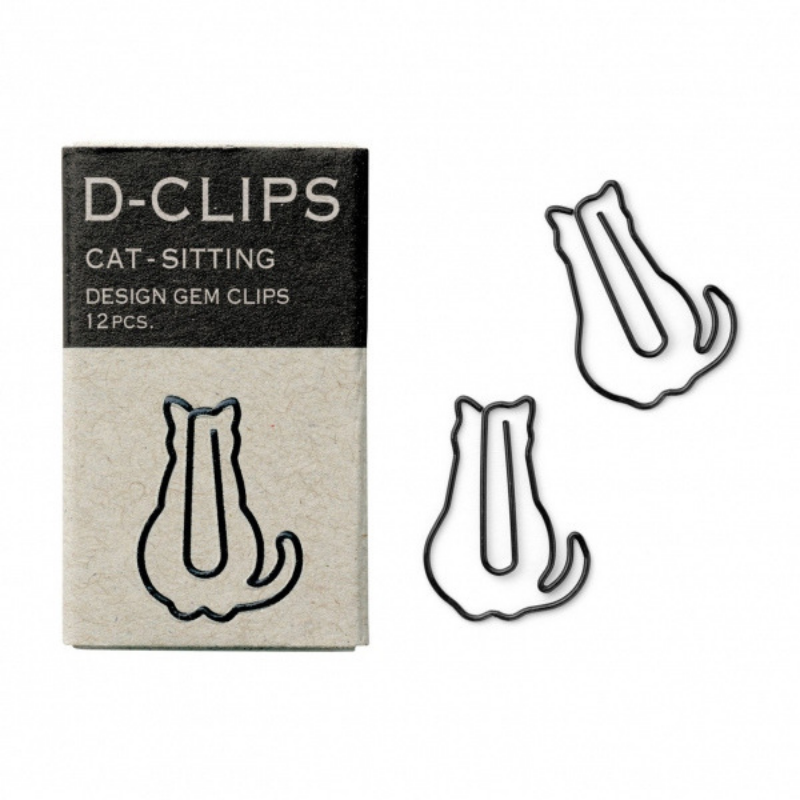 Living & Dining D-Clips Paper Clips | Cat Sitting | Peticular