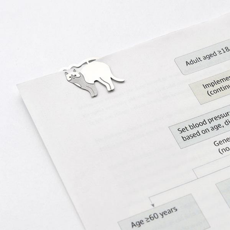 Living & Dining E-Clips Paper Clips | Cat | Peticular