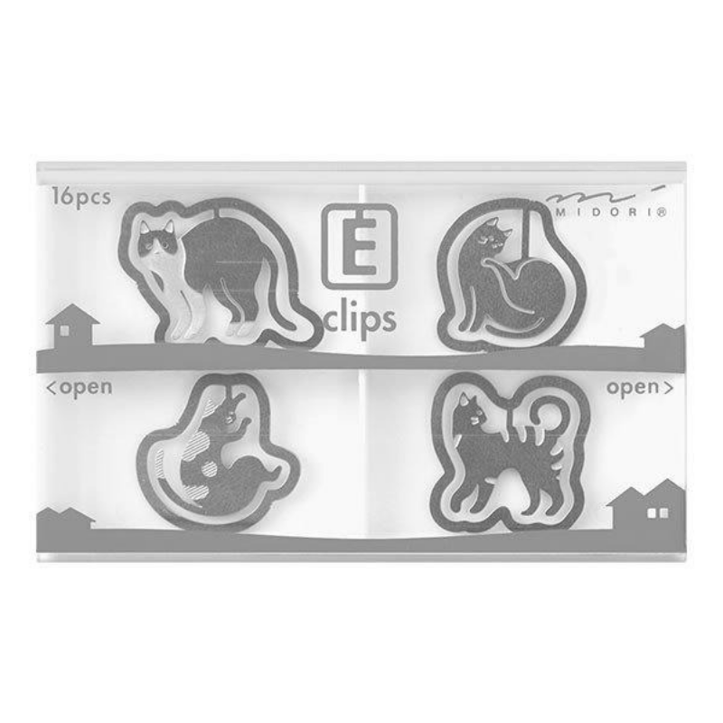 Living & Dining E-Clips Paper Clips | Cat | Peticular