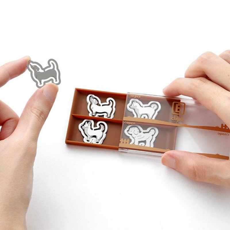 Living & Dining E-Clips Paper Clips | Dog | Peticular