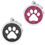 Pet ID Tag | Shine Circle Paw Glitter + FREE Engraving