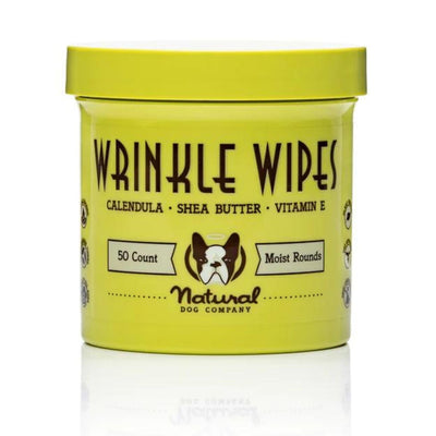 Natural Dog Wrinkle Wipes