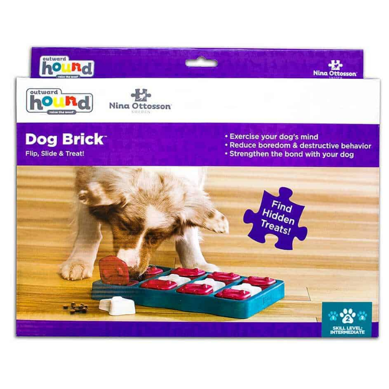 Nina Ottosson Dog Brick Puzzle | Peticular