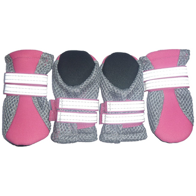 Fashion Mesh Dog Boots | Pink