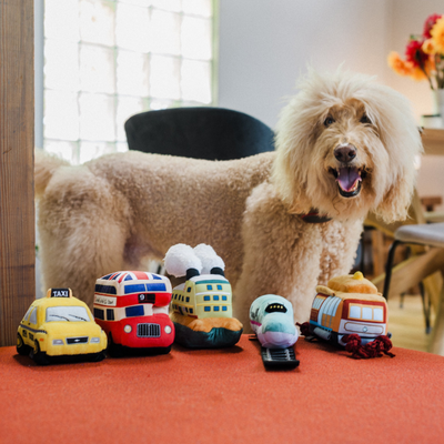 Canine Commute Plush Toys